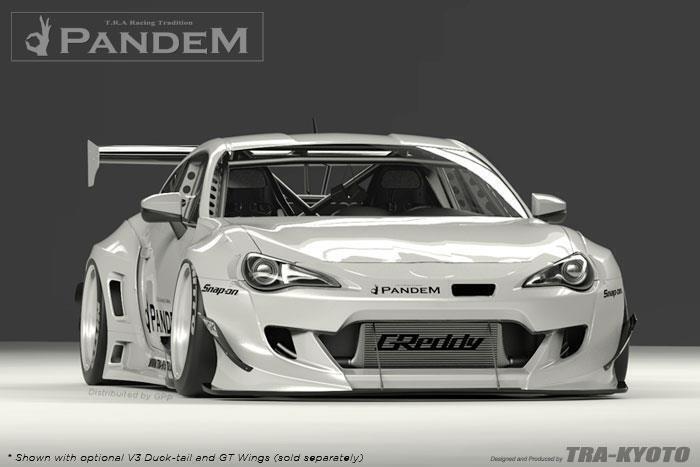 GReddy Pandem Wide Body V3 Front Canard (13 - 21 FRS/BRZ/86) - GReddy