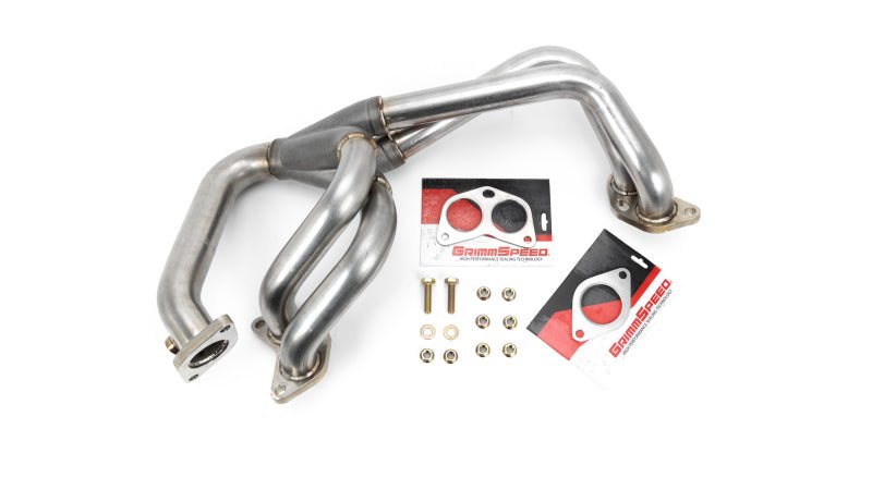 GrimmSpeed 04 - 21 Subaru STI Unequal Length Exhaust Header - GrimmSpeed