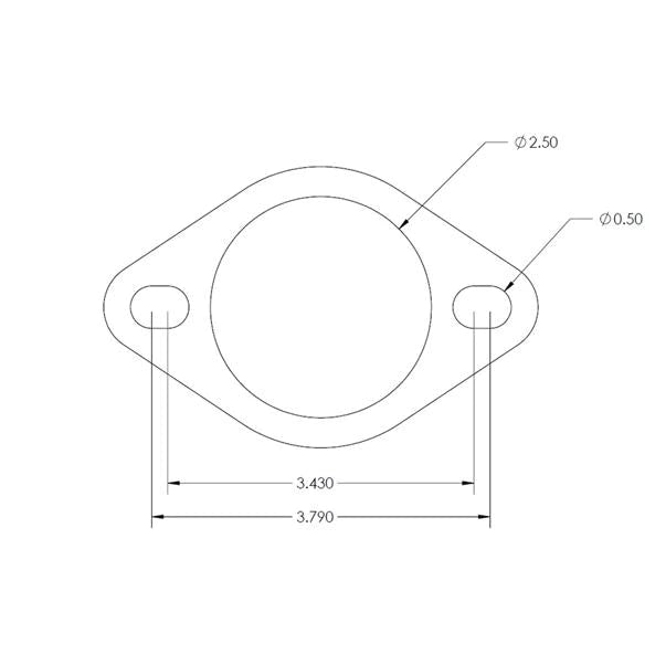 GrimmSpeed 2 - Bolt 2.25/2.5in Exhaust Gasket (13 - 21 BRZ/FRS/86) - GrimmSpeed