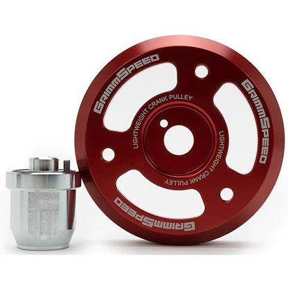 GrimmSpeed FA Lightweight Crank Pulley Hub (19 - 21 WRX) - GrimmSpeed