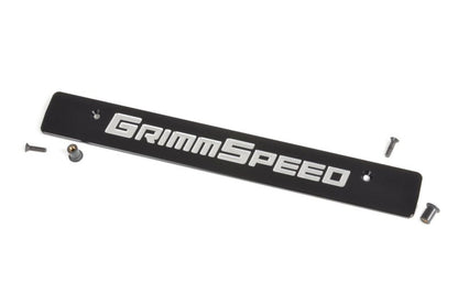 GrimmSpeed License Plate Delete Plate (15+ Subaru WRX/STi) - GrimmSpeed