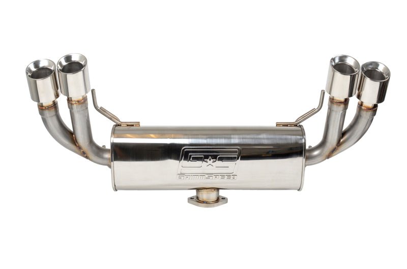 GrimmSpeed Resonated Cat - Back Exhaust (11 - 14 WRX / 08 - 14 STi Hatchback) - GrimmSpeed