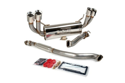 GrimmSpeed Resonated Cat - Back Exhaust (11 - 14 WRX / 08 - 14 STi Hatchback) - GrimmSpeed