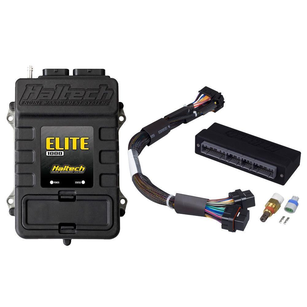 ECU Haltech Elite 1000 Plug &amp; Play | 96-05 Mitsubishi Evo 4-8 5MT / 95-99 2G DSM Turbo TA 
