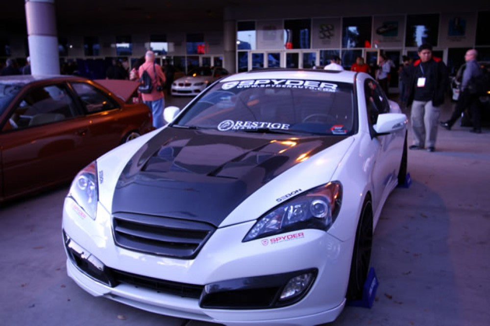 Seibon Carbon Fiber TS-Style Hood (08-12 Genesis Coupe)