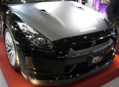 Seibon OEM-Style Dry Carbon Fiber Hood (09-16 GT-R) - JD Customs U.S.A