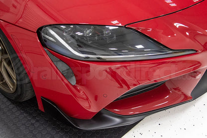 OLM LE Carbon Fiber Front Bumper Vent Covers (MK5 Supra) - OLM