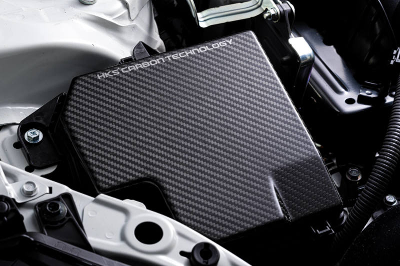 HKS DryCarbon Fuse Box Cover (GR86/BRZ) - HKS