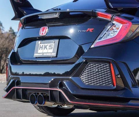 HKS Legamax Premium Cat - Back Exhaust (17+ Civic Type - R) - HKS
