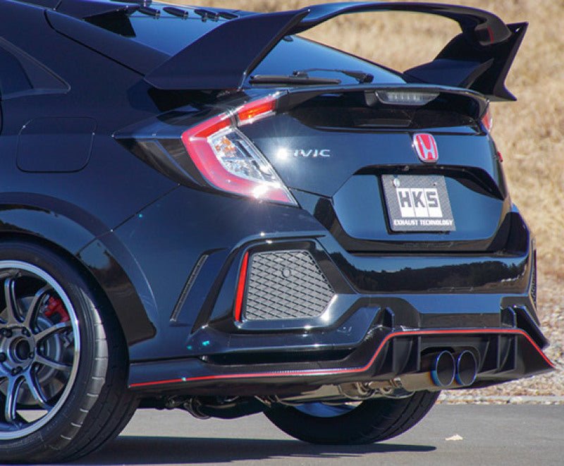 HKS Legamax Premium Cat - Back Exhaust (17+ Civic Type - R) - HKS