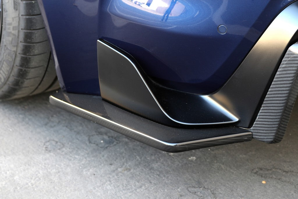 APR Carbon Fiber Rear Bumper Skirts (MK5 Supra)