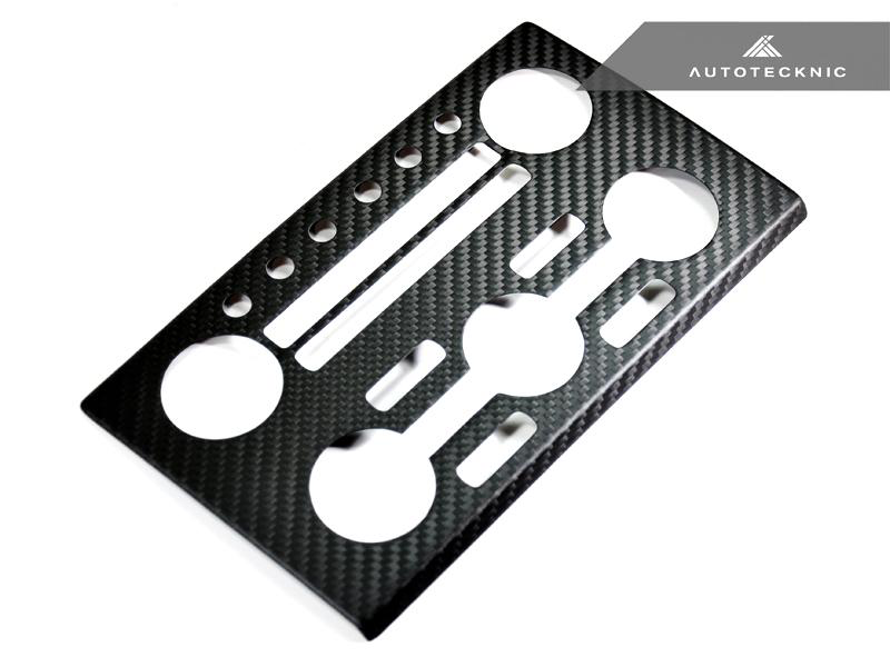 AutoTecknic Dry Carbon AC Stereo Dash Panel Cover (R35 GT-R) - JD Customs U.S.A