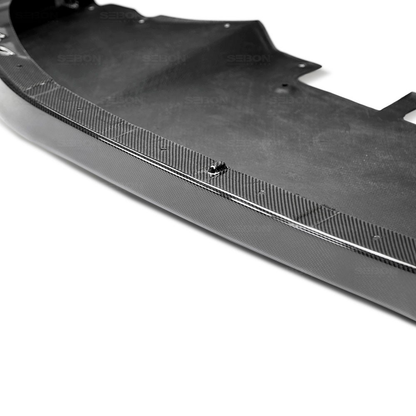 Seibon OEM-Style Carbon Fiber Front Lip (09-11 GT-R) - JD Customs U.S.A