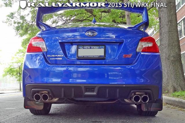 RallyArmor WRX/STI Sedan UR Mud Flaps (15+ WRX/STi)