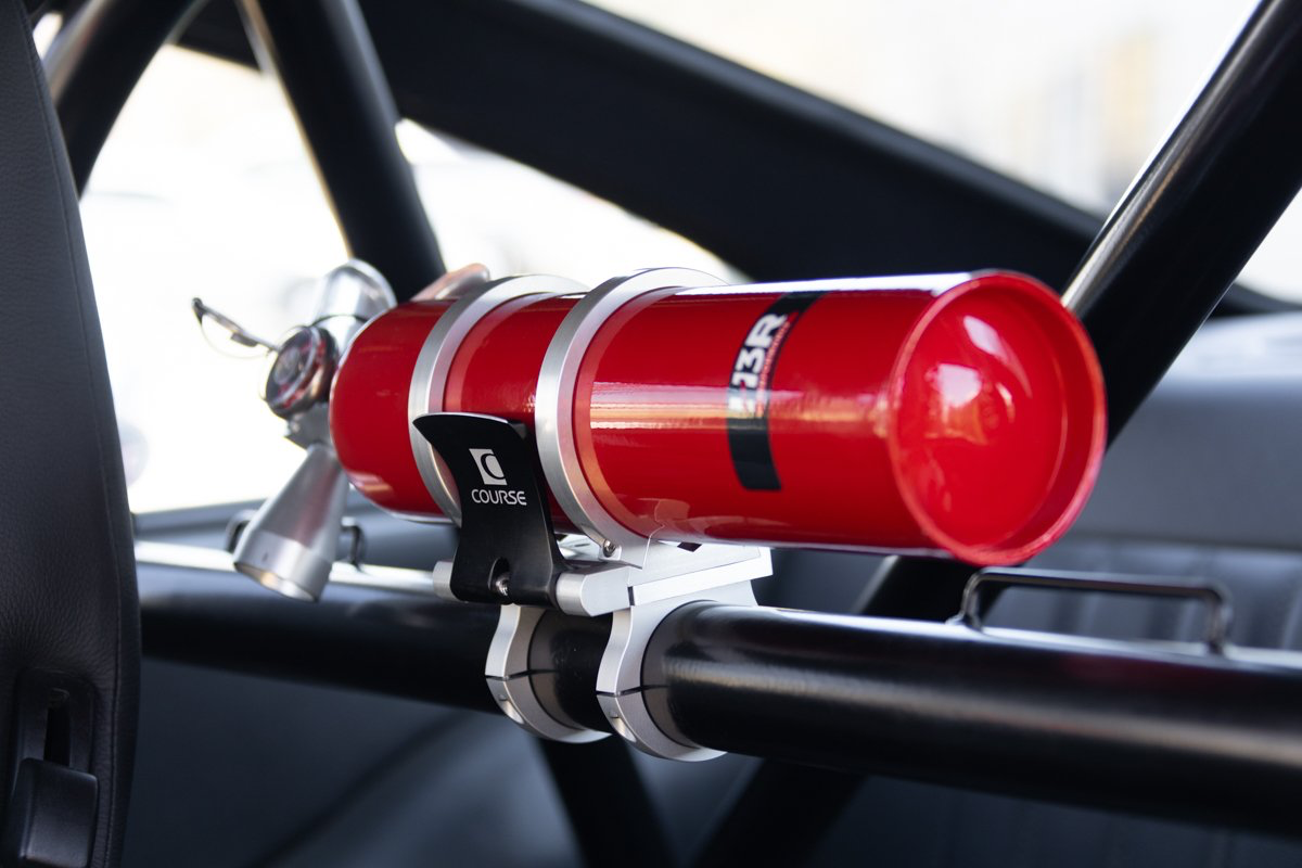 Course Motorsports Cam-Lock 3” Fire Extinguisher Quick Release – For High Vibration Applications
