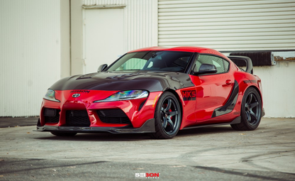 Seibon MB-Style Carbon Fiber Front Lip (MK5 Supra) - JD Customs U.S.A