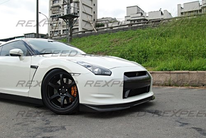 Rexpeed M-Style Carbon Fiber Splitter (GT-R 08-11 ) - JD Customs U.S.A