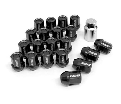 Volk Racing L32 Straight Type Lug Nut Set (12x1.5) (Set of 20) (Universal) - JD Customs U.S.A