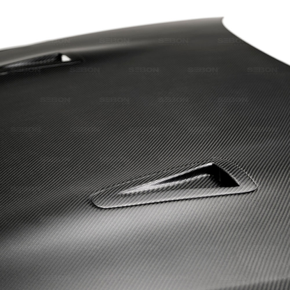 Seibon OEM-Style Dry Carbon Fiber Hood (09-16 GT-R) - JD Customs U.S.A