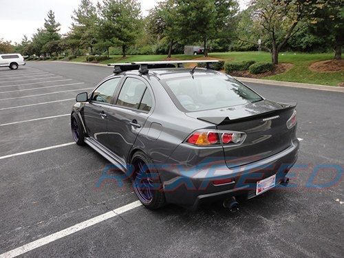 Rexpeed Type-C Carbon Fiber Trunk Spoiler (Evo X) - JD Customs U.S.A