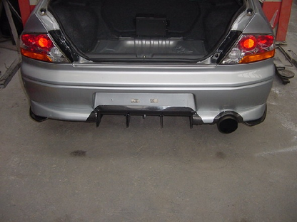 Rexpeed Carbon Fiber Rear JDM Bumper Extensions (Evo 7/8) - JD Customs U.S.A