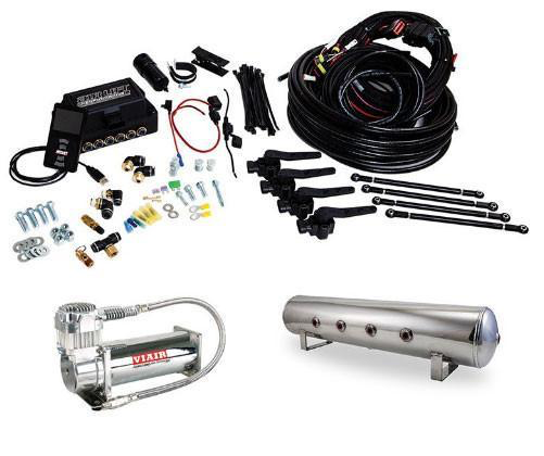 Air Lift Front 3H Height + Pressure Air Suspension Kit (27691) (Universal) - JD Customs U.S.A