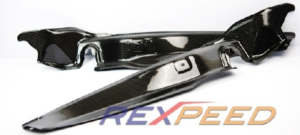 Rexpeed Dry Carbon Front Fender Inner Air Outlet Duct (15-20 WRX/STI)