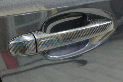 Rexpeed Dry Carbon Door Handle Covers (15-20 WRX/STI)