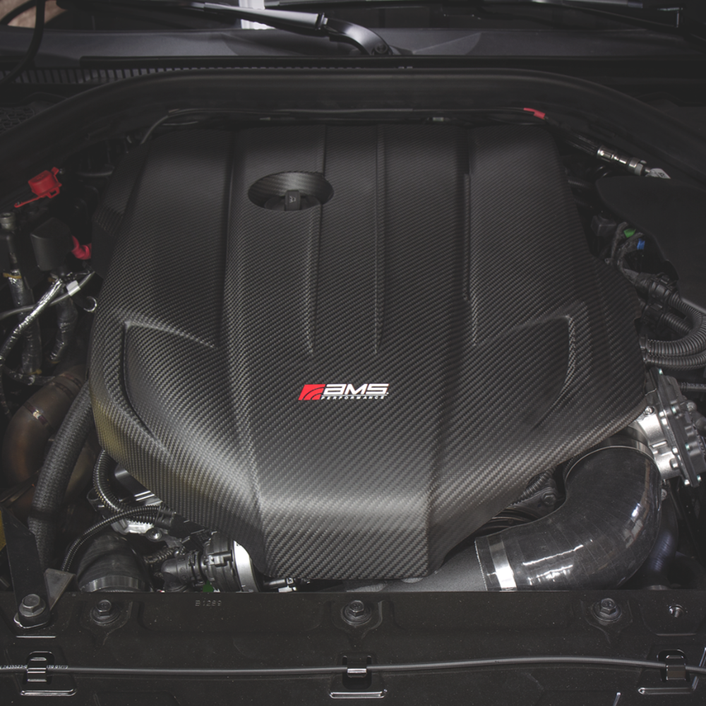 AMS Performance Carbon Fiber Engine Cover (MK5 Supra) - JD Customs U.S.A