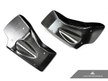 AutoTecknic Dry Carbon Fiber Brake Cooling Duct (R35 GT-R) - JD Customs U.S.A