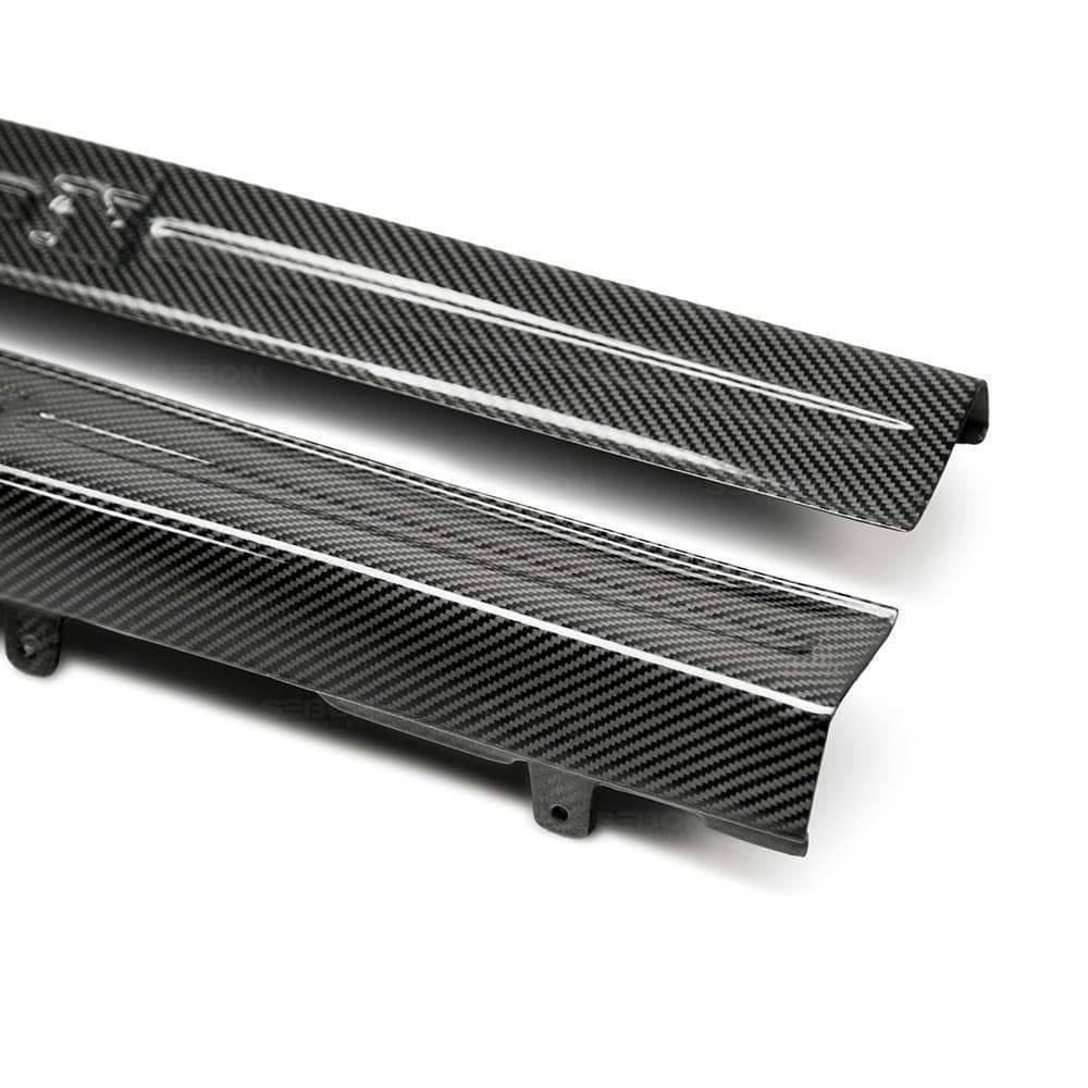 Seibon OEM-Style Carbon Fiber Door Sill Plates (09-20 GT-R) - JD Customs U.S.A