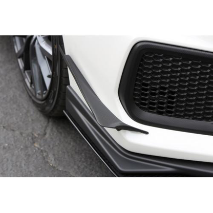 APR Performance Carbon Front Bumper Single Canards (18-21 WRX/STi)