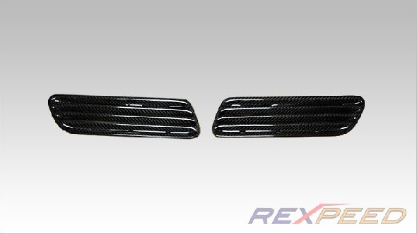 Rexpeed OEM Style Carbon Hood Vents (Evo X) - JD Customs U.S.A