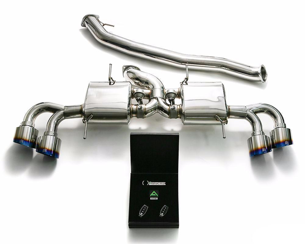Armytrix Stainless 90mm Valvetronic Cat-Back Exhaust (09-17 GT-R) - JD Customs U.S.A