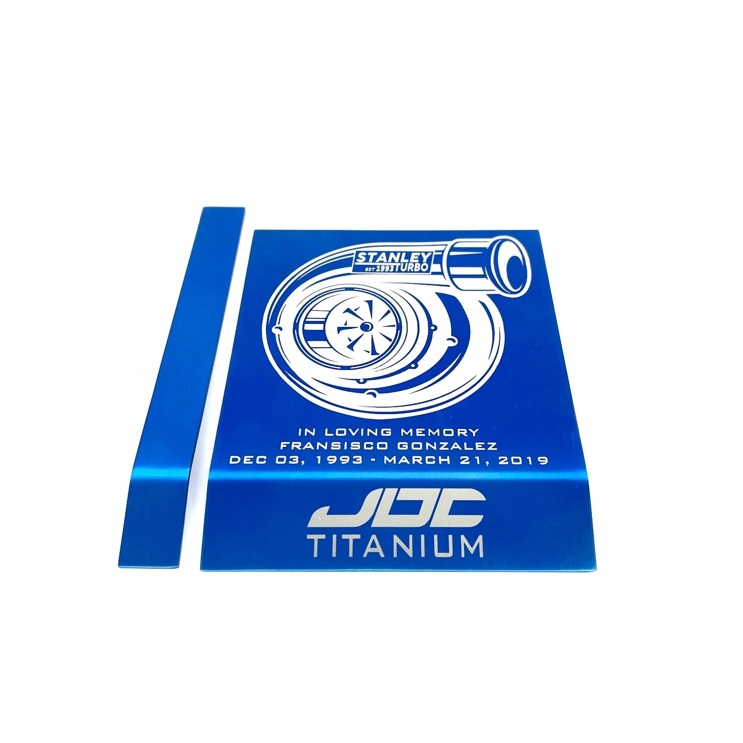 JDC Titanium Fuse Box/Relay Cover (Evo 7/8/9/DSM)