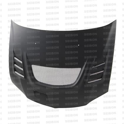 Seibon CW-Style Dry Carbon Fiber Hood (Evo 8/9) - JD Customs U.S.A