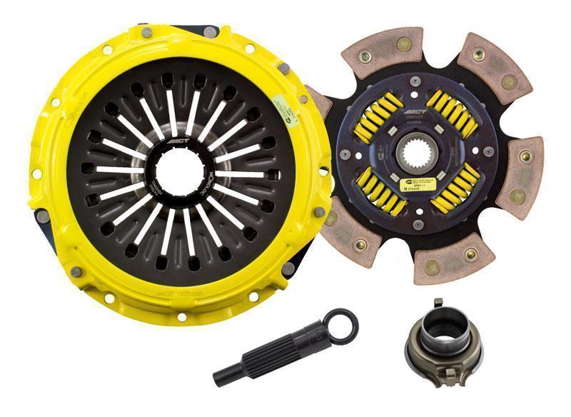 ACT Race Sprung 6-Pad Heavy Duty Clutch Kit (Evo 8/9) - JD Customs U.S.A