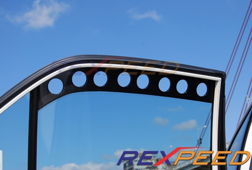 Rexpeed CT9A Carbon Fiber Window Vents (Evo 7/8/9) - JD Customs U.S.A