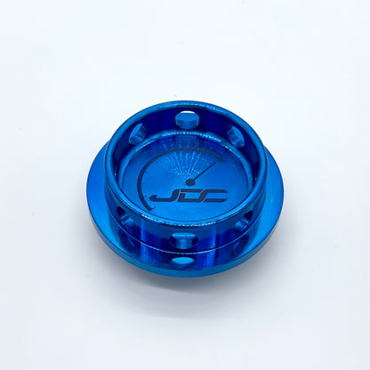 JDC Titanium Oil Cap (Evo 4-9) World's first titanium oil cap for Evo 4-9! - JD Customs U.S.A