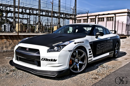 Seibon OEM Style Carbon Fiber Side Skirts (09-16 GT-R) - JD Customs U.S.A