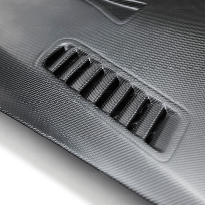 Seibon ES-Style Dry Carbon Fiber Hood (09-16 GT-R) - JD Customs U.S.A