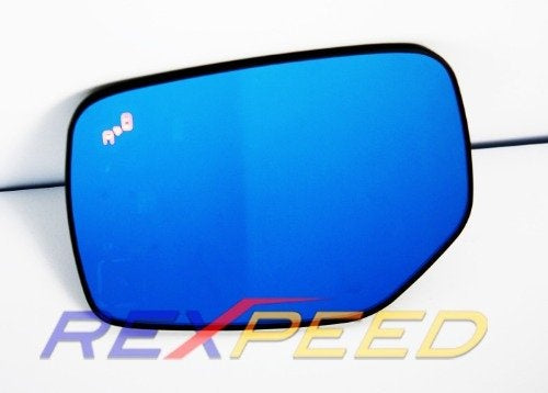Rexpeed Polarized Blue Mirrors w/ Heated Anti Fog & Blind Spot (15-20 WRX/STI)