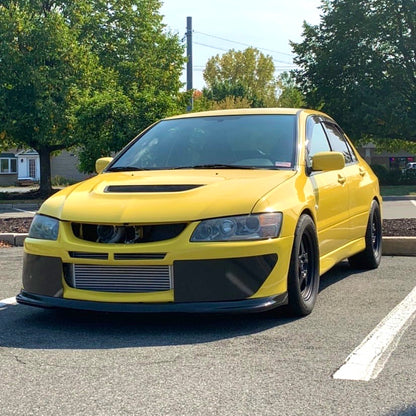 JDC カーボンファイバー バンパー シャッター (Evo 8)