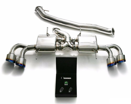 Armytrix Stainless 102mm Valvetronic Cat-Back Exhaust (09-17 GT-R) - JD Customs U.S.A