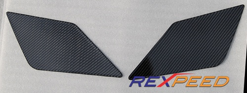 Rexpeed Carbon Fiber Wing Decal (Evo X) - JD Customs U.S.A