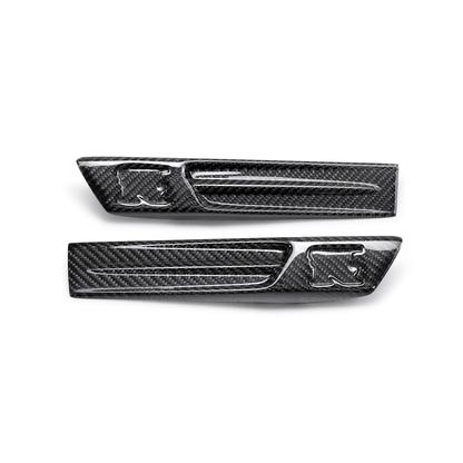 Seibon Carbon Fiber Fender Duct Logo (09-14 GT-R) - JD Customs U.S.A