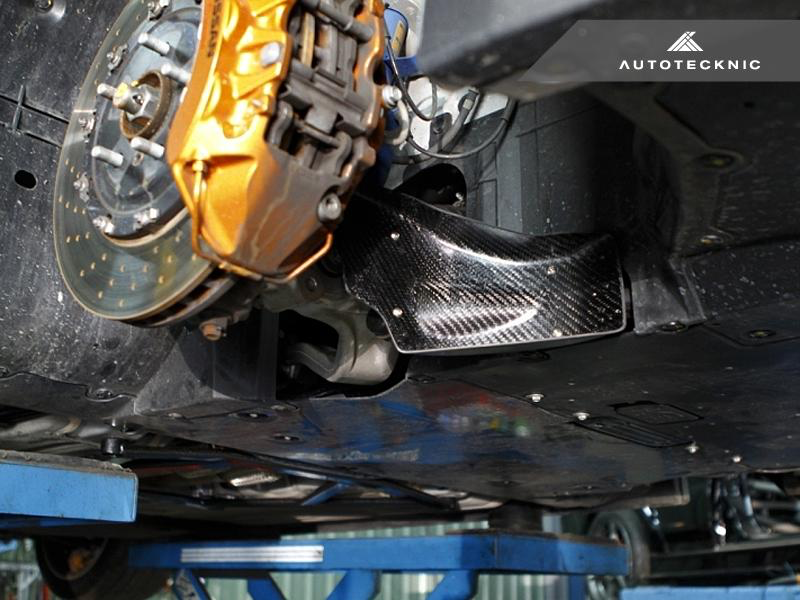 AutoTecknic Dry Carbon Fiber Brake Cooling Duct (R35 GT-R) - JD Customs U.S.A