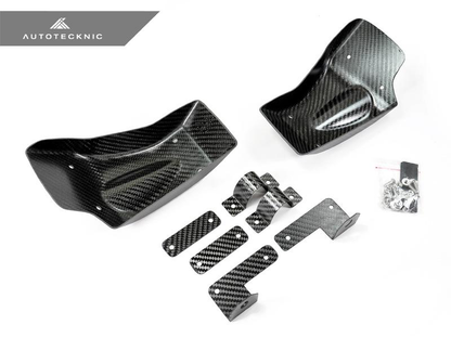 AutoTecknic Dry Carbon Fiber Brake Cooling Duct (R35 GT-R) - JD Customs U.S.A