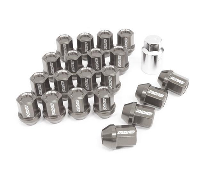 Volk Racing L32 Straight Type Lug Nut Set (12x1.5) (Set of 20) (Universal) - JD Customs U.S.A