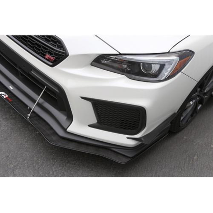 APR Performance Carbon Front Bumper Single Canards (18-21 WRX/STi)